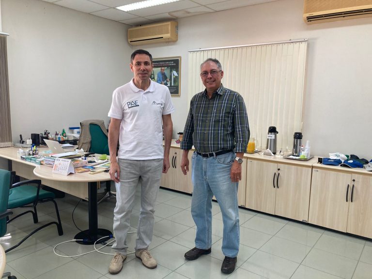 VISITA DO EMBAIXADOR NA MISSÃO PERMANENTE DA AGÊNCIA INTERNACIONAL DE ENERGIA ATÔMICA – AIEA, CARLOS DUARTE.